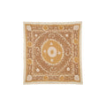 Hand-Embroidered Suzani Wall Hanging & Tablecloth 4'7'' x 4'9''