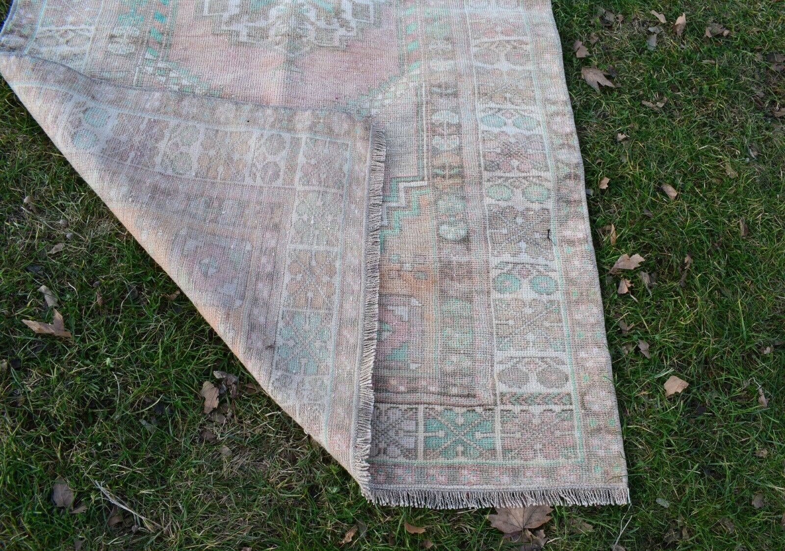 Vintage Oushak Rug 3'6'' x 6'3''