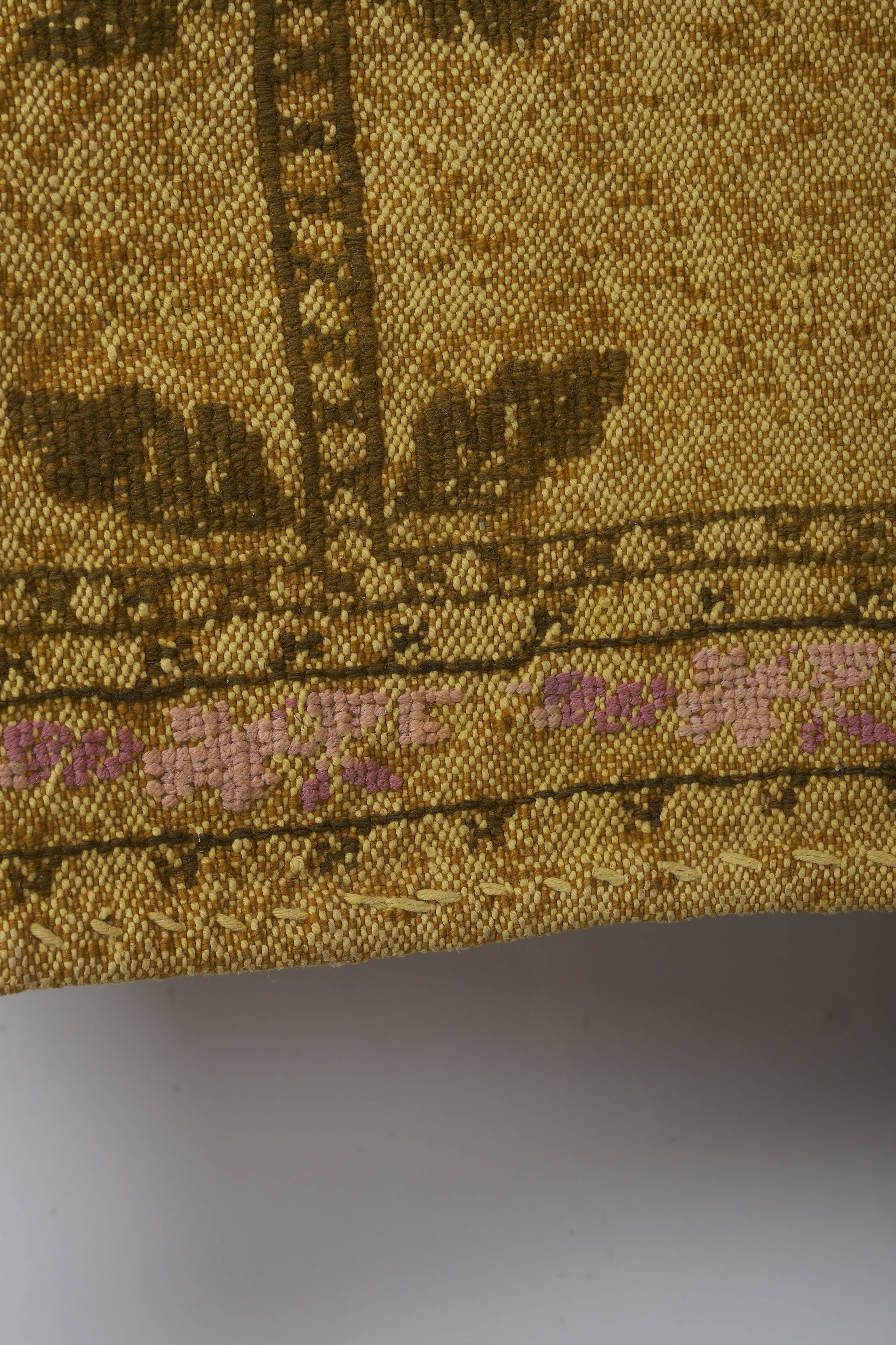 Vintage Turkish Cicim Rug 4'10'' x 6'9''
