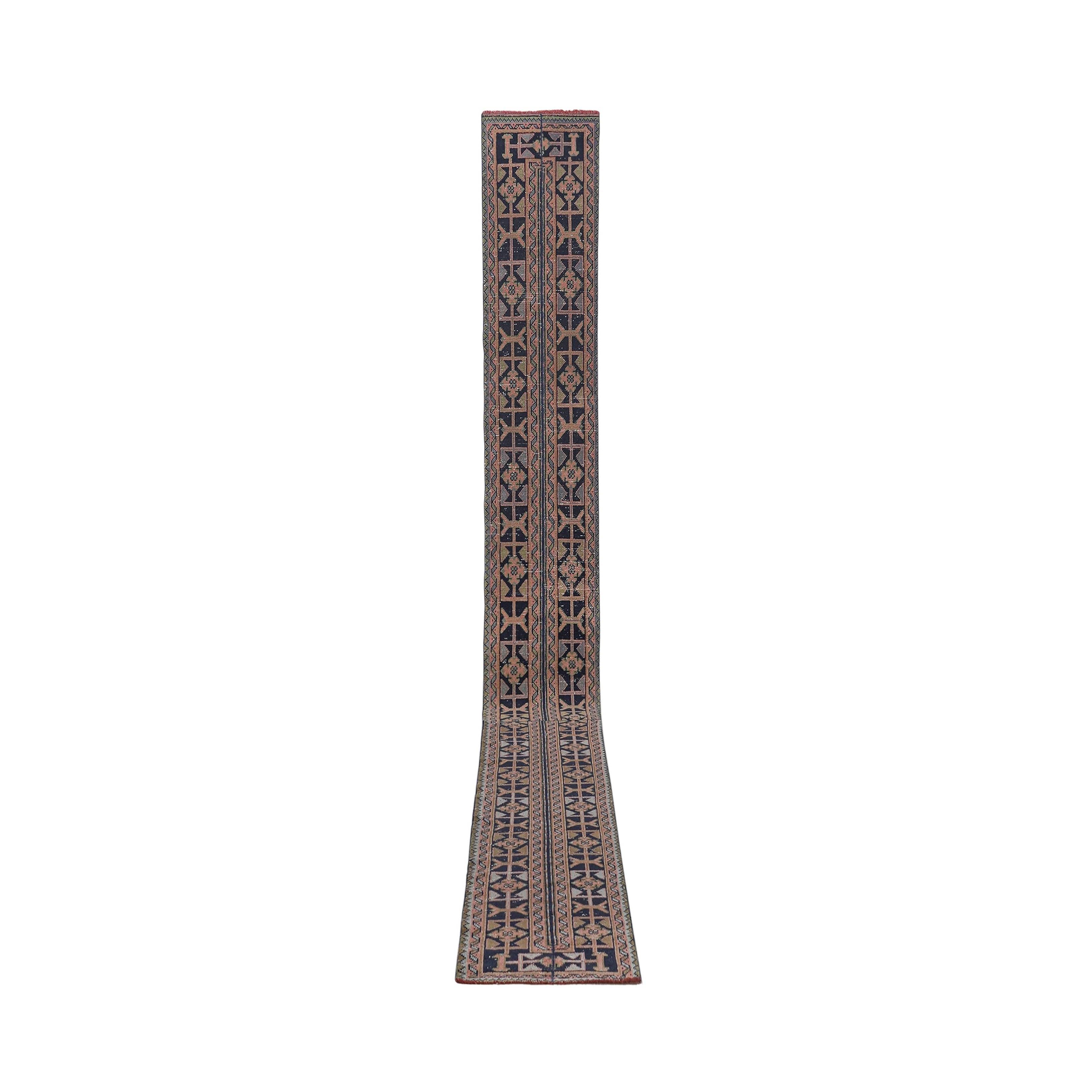 Vintage Oushak Runner 1'9'' x 21'9''