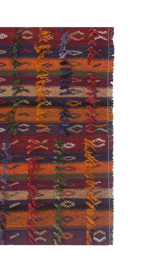 Vintage Turkish Rug 4'8'' x 5'11''
