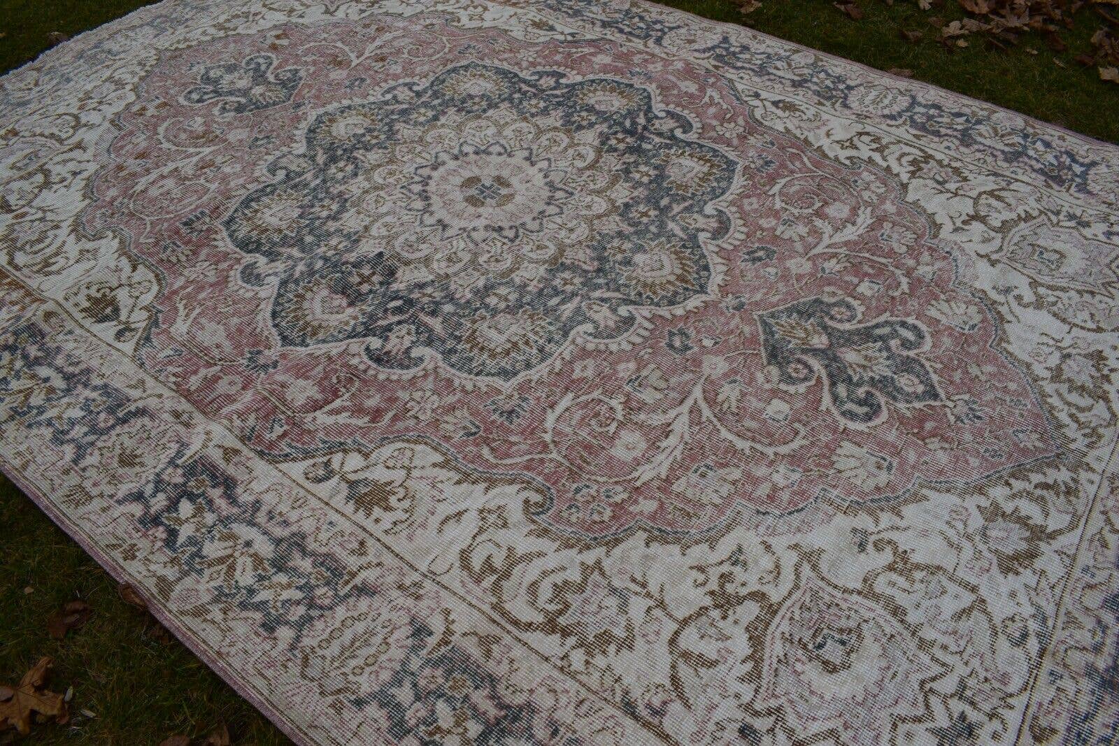 Vintage Oushak Rug 6'11'' x 10'6''