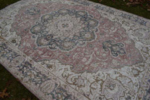 Vintage Oushak Rug 6'11'' x 10'6''