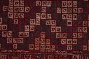 Vintage Turkish Kilim Rug 4'9'' x 6'9''
