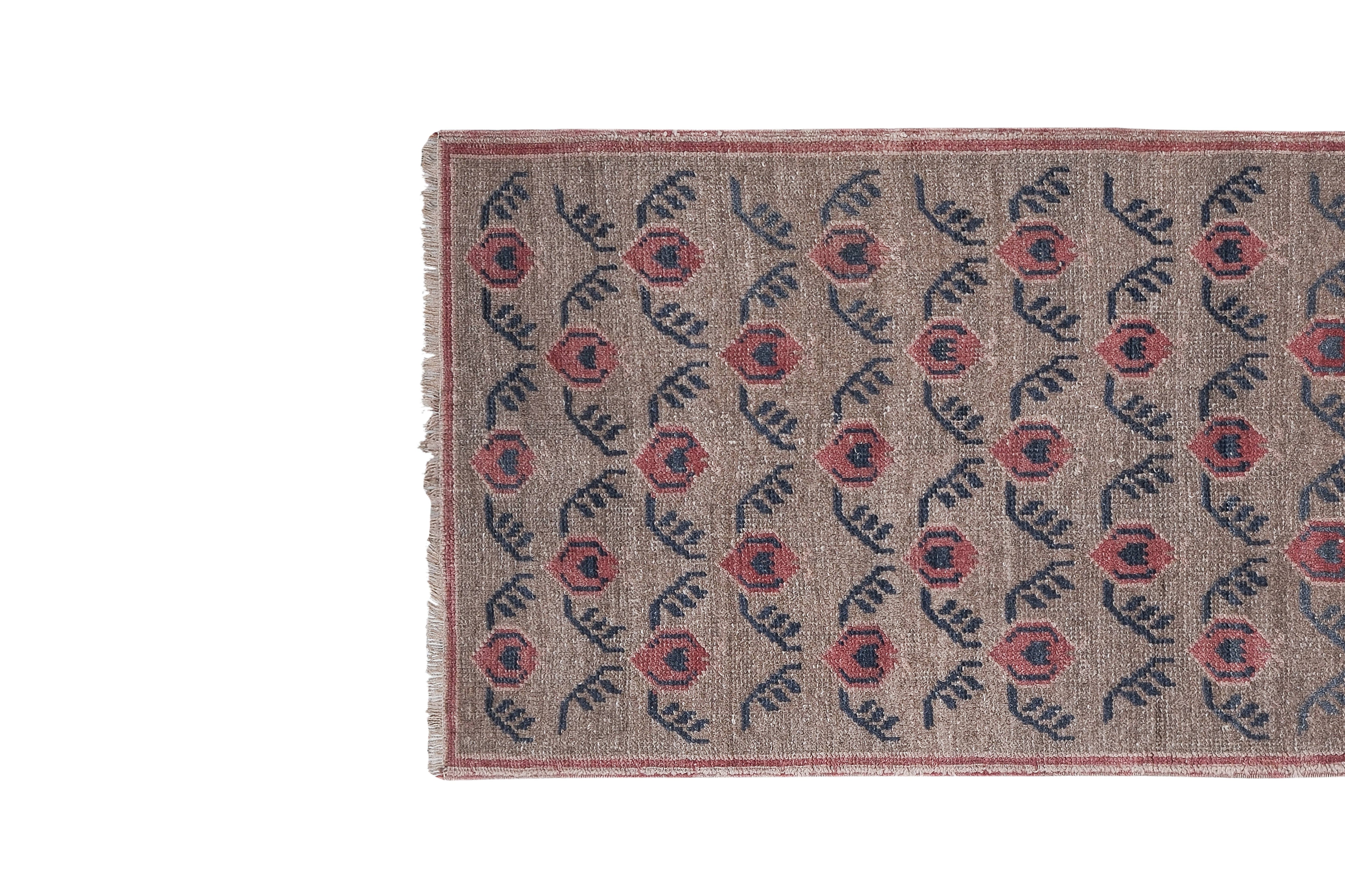 Vintage Turkish Runner Rug 2'8'' x 6'