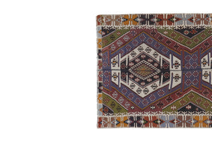 Vintage Turkish Anatolian Kilim Rug 4'11'' x 11'11''
