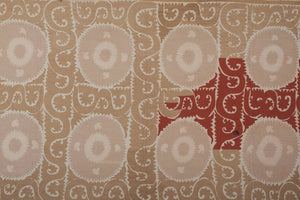 Camel Suzani Wall Hanging & Bedspread | 7'7'' x 12'4''
