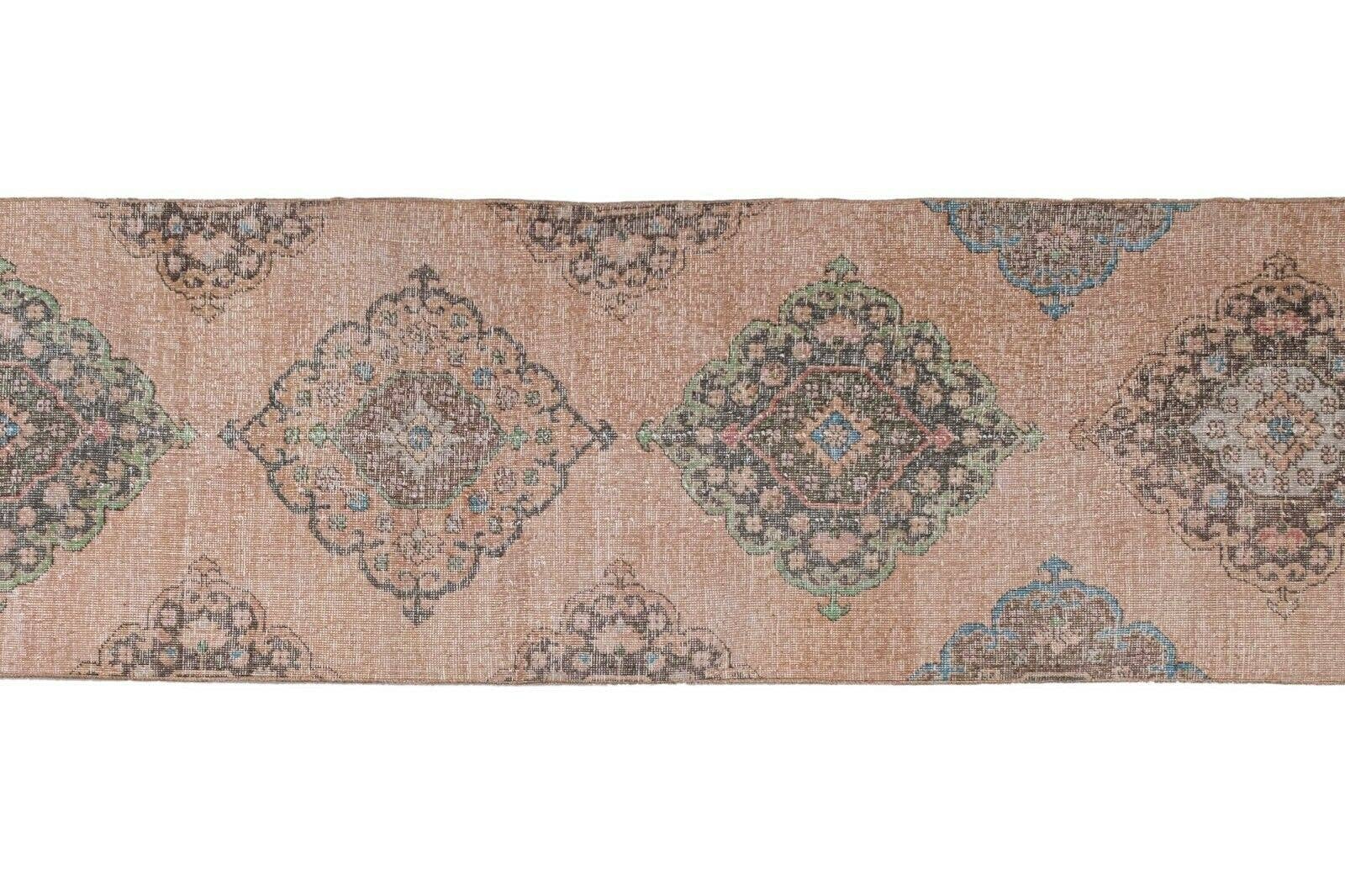 Vintage Turkish Runner Rug 2'7'' x 13'4''