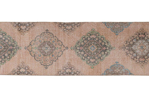 Vintage Turkish Runner Rug 2'7'' x 13'4''