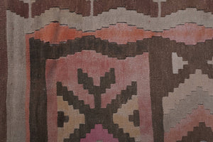 Vintage Turkish Kilim Runner 2'5'' x 20'8''