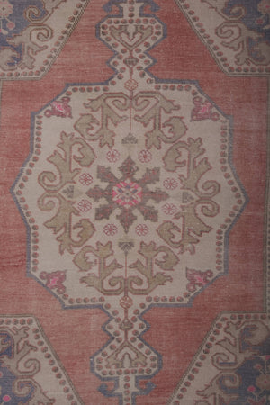 Vintage Turkish Anatolian Rug 4'5'' x 7'5''