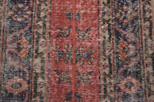 Vintage Turkish Runner Rug 2'2'' x 11'8''