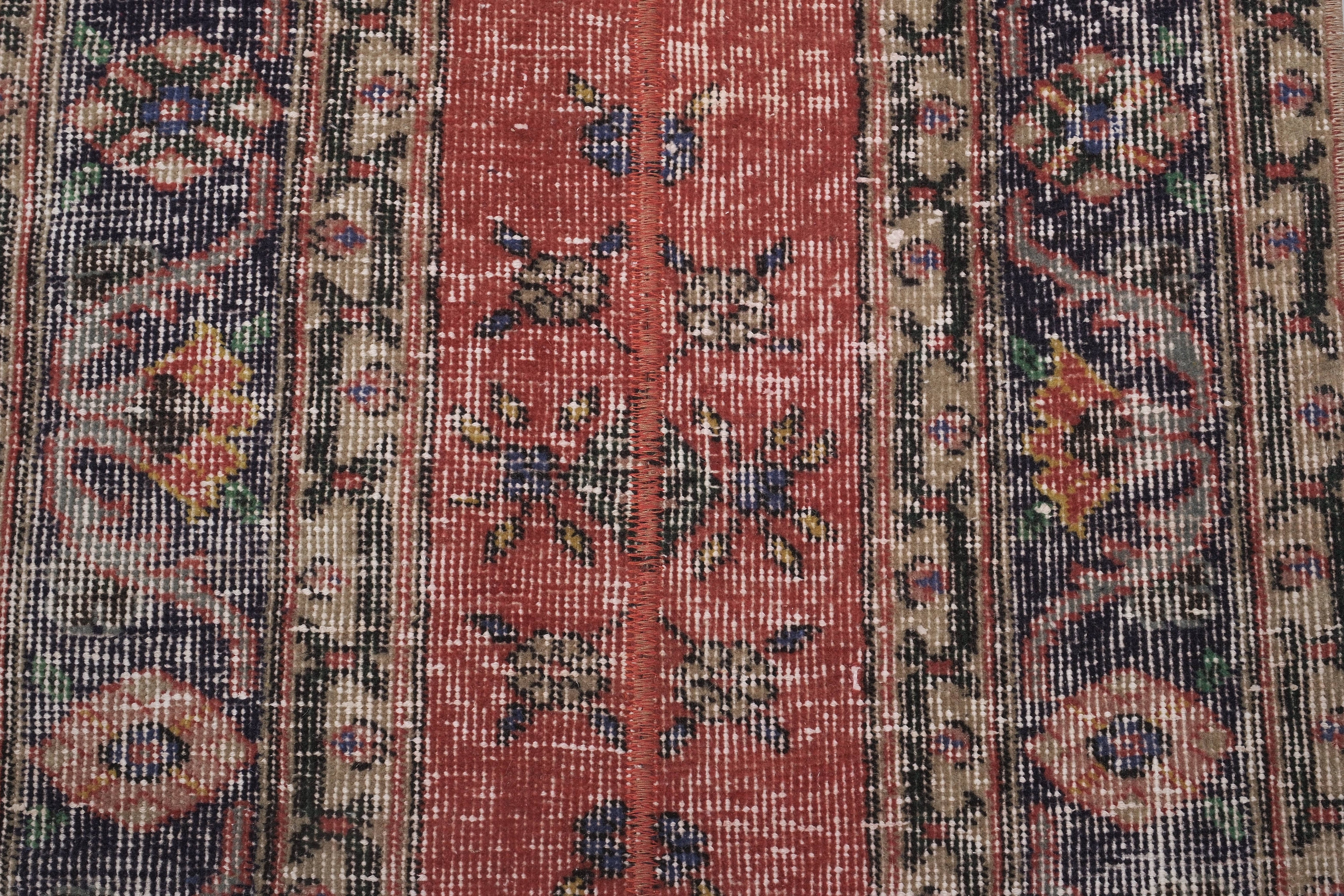 Vintage Turkish Runner Rug 2'2'' x 11'8''