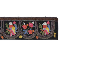 Parrot Suzani Table Runner | 1'7'' x 12'4''