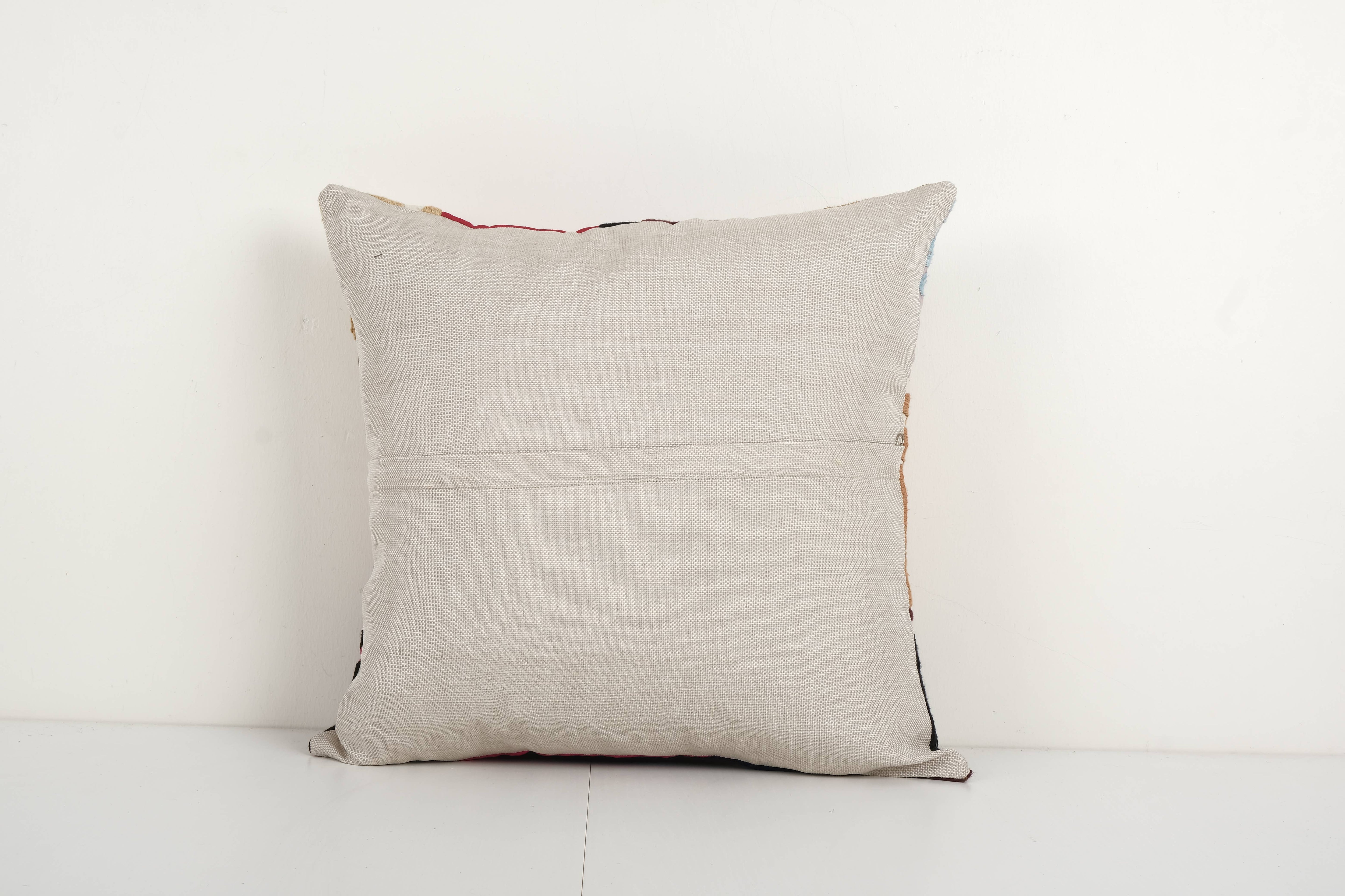 Suzani Patchwork Pillow Cover | 18'' x 18''