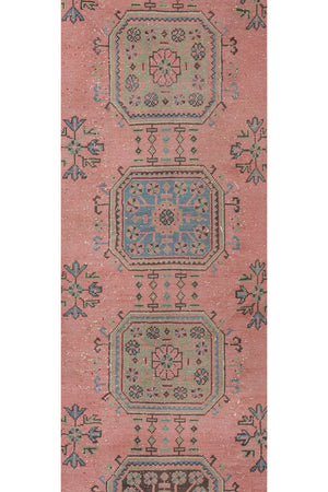 Vintage Turkish Runner Rug 2'6'' x 21'8''