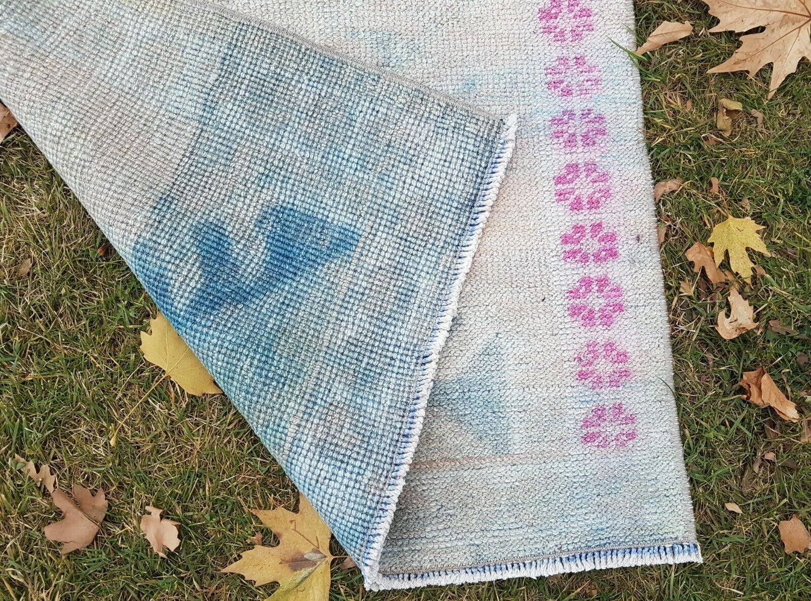 Vintage Herki Runner Rug 2'7'' x 13'1''