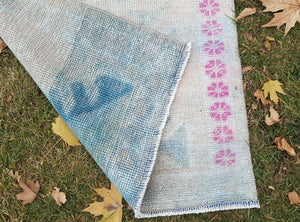 Vintage Herki Runner Rug 2'7'' x 13'1''