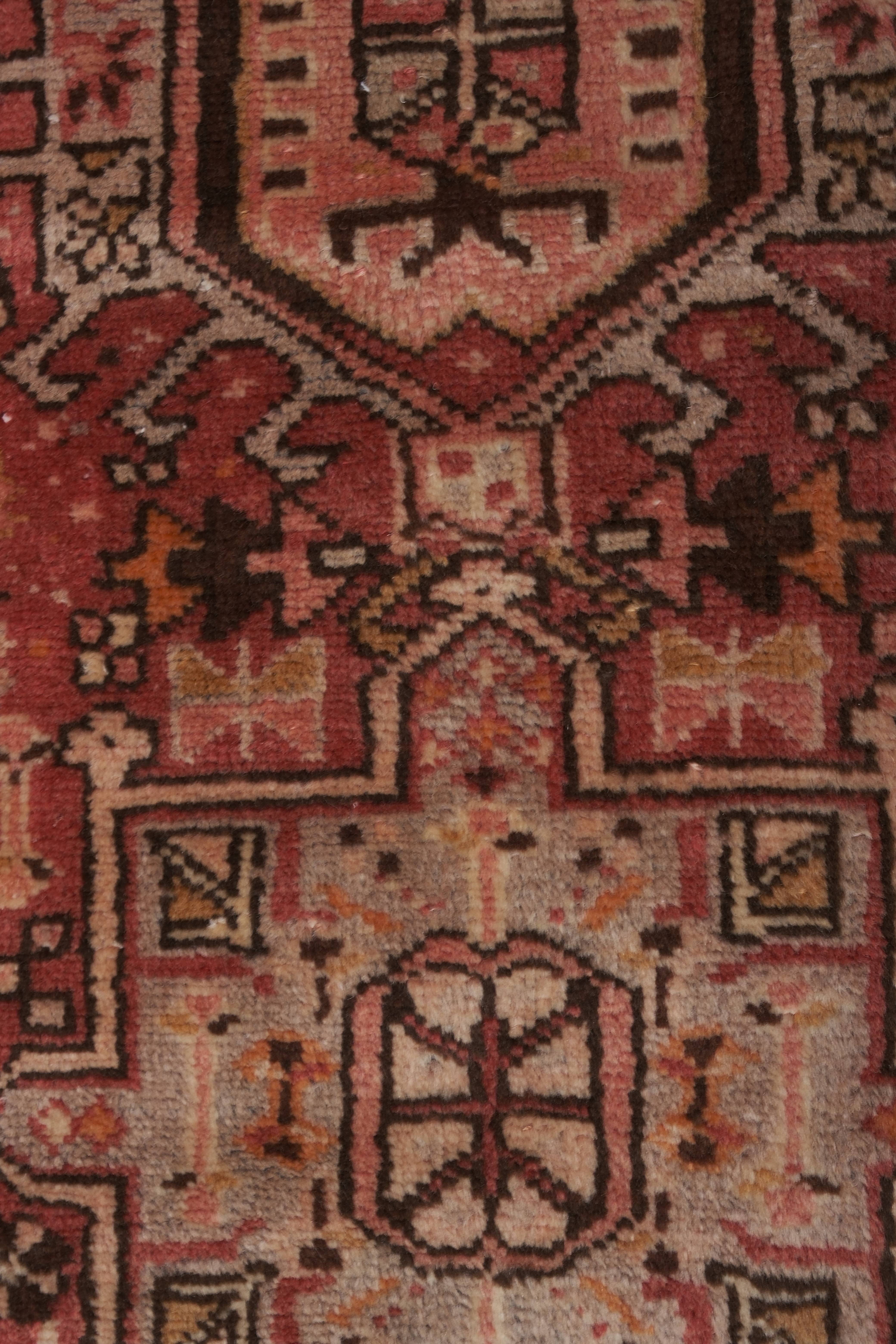 Vintage Caucasian Runner Rug 2'9'' x 12'7''