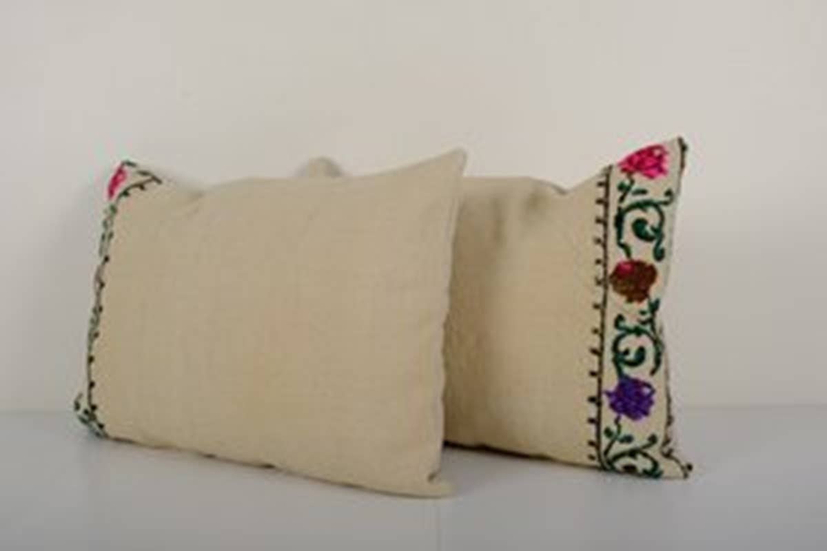 Kilim Pillow Cover Set of 2 | 16'' x 24''