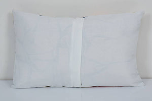 Silk Ikat Velvet Pillow Cover | 12'' x 20''