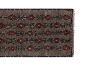 Vintage Turkish Tulu Rug 2'5'' x 7'4''