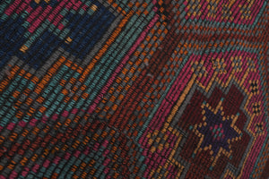 Vintage Turkish Kilim Rug 5'6'' x 9'2''