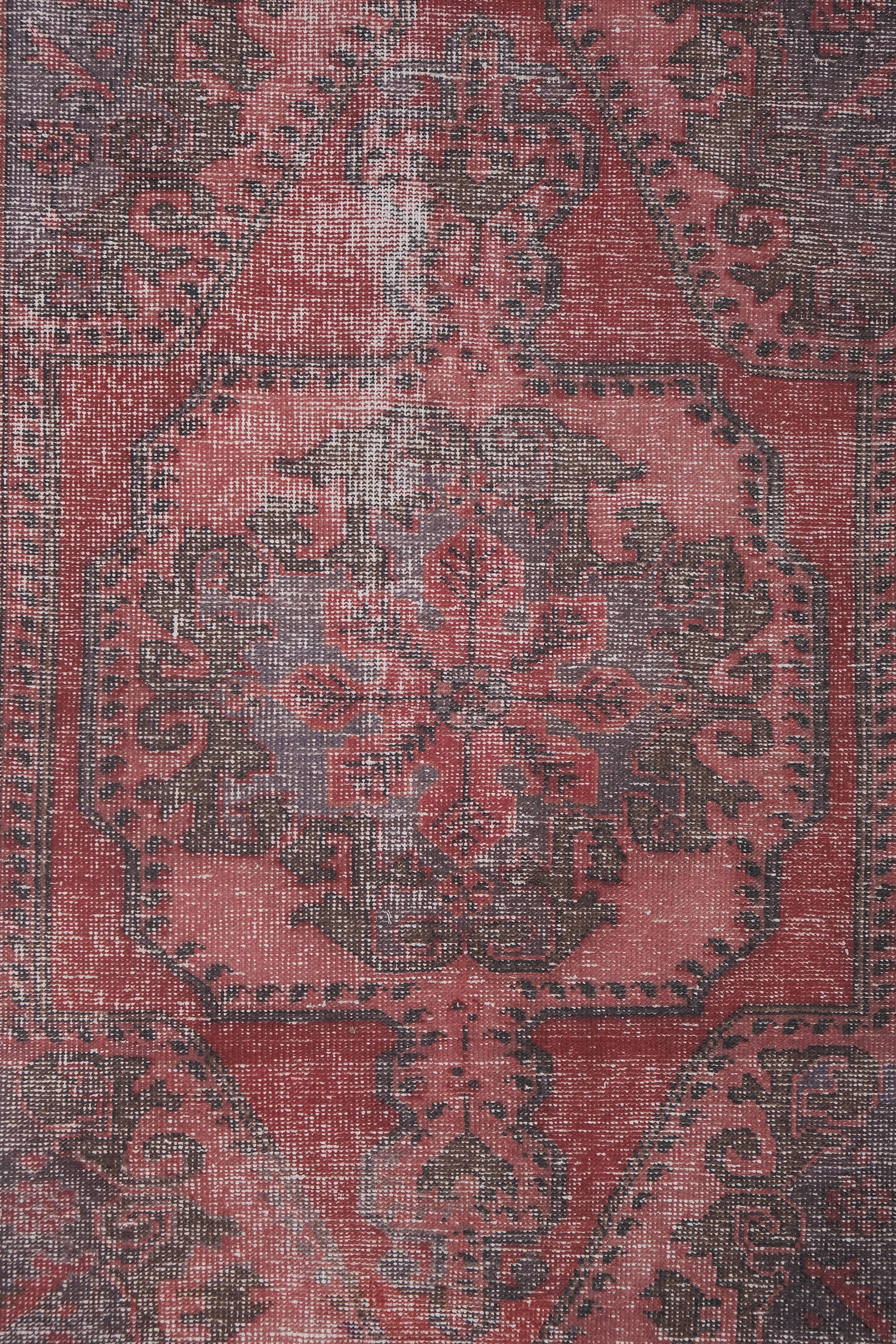 Vintage Turkish Rug 4'1'' x 6'7''