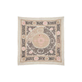 Hand-Embroidered Suzani Wall Hanging & Tablecloth 4'6'' x 5'