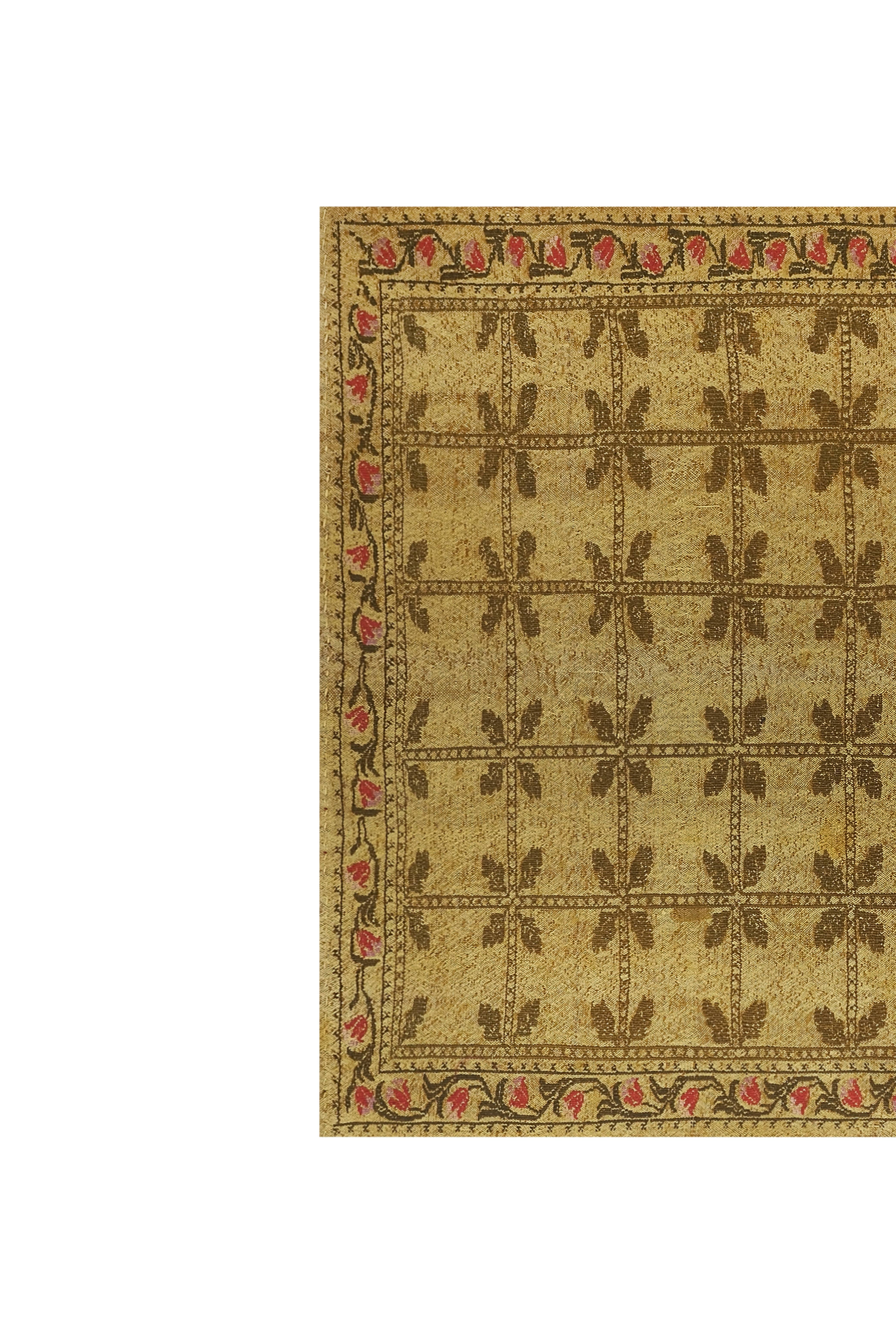 Vintage Turkish Cicim Rug 4'10'' x 6'9''