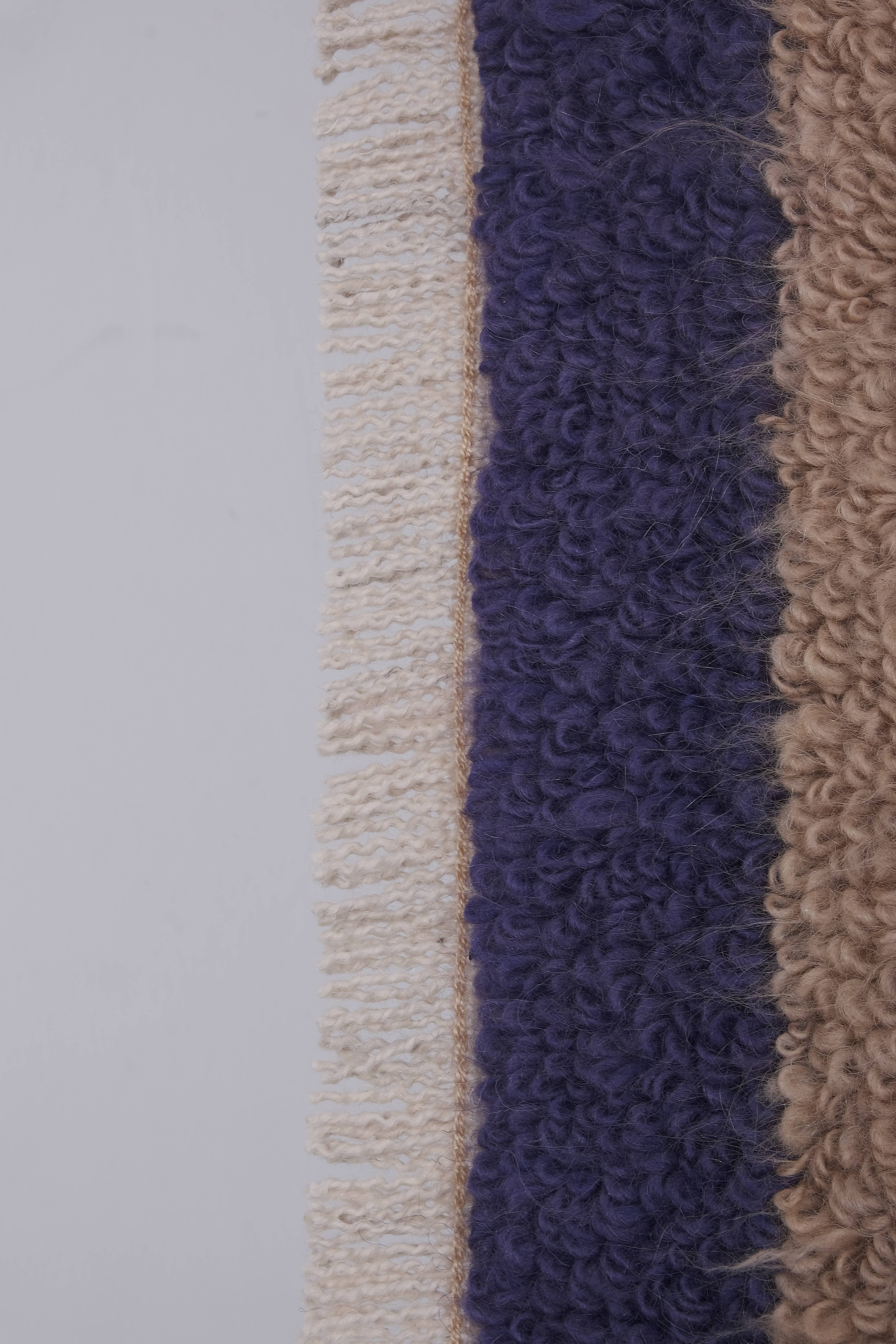 Vintage Turkish Tulu Rug 4'4'' x 6'