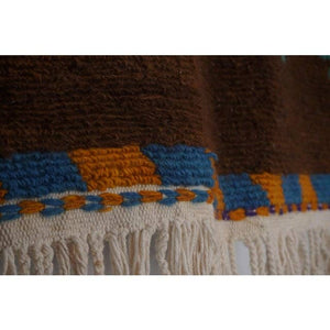 Vintage Turkish Shaggy Tulu Rug 45'' x 54''