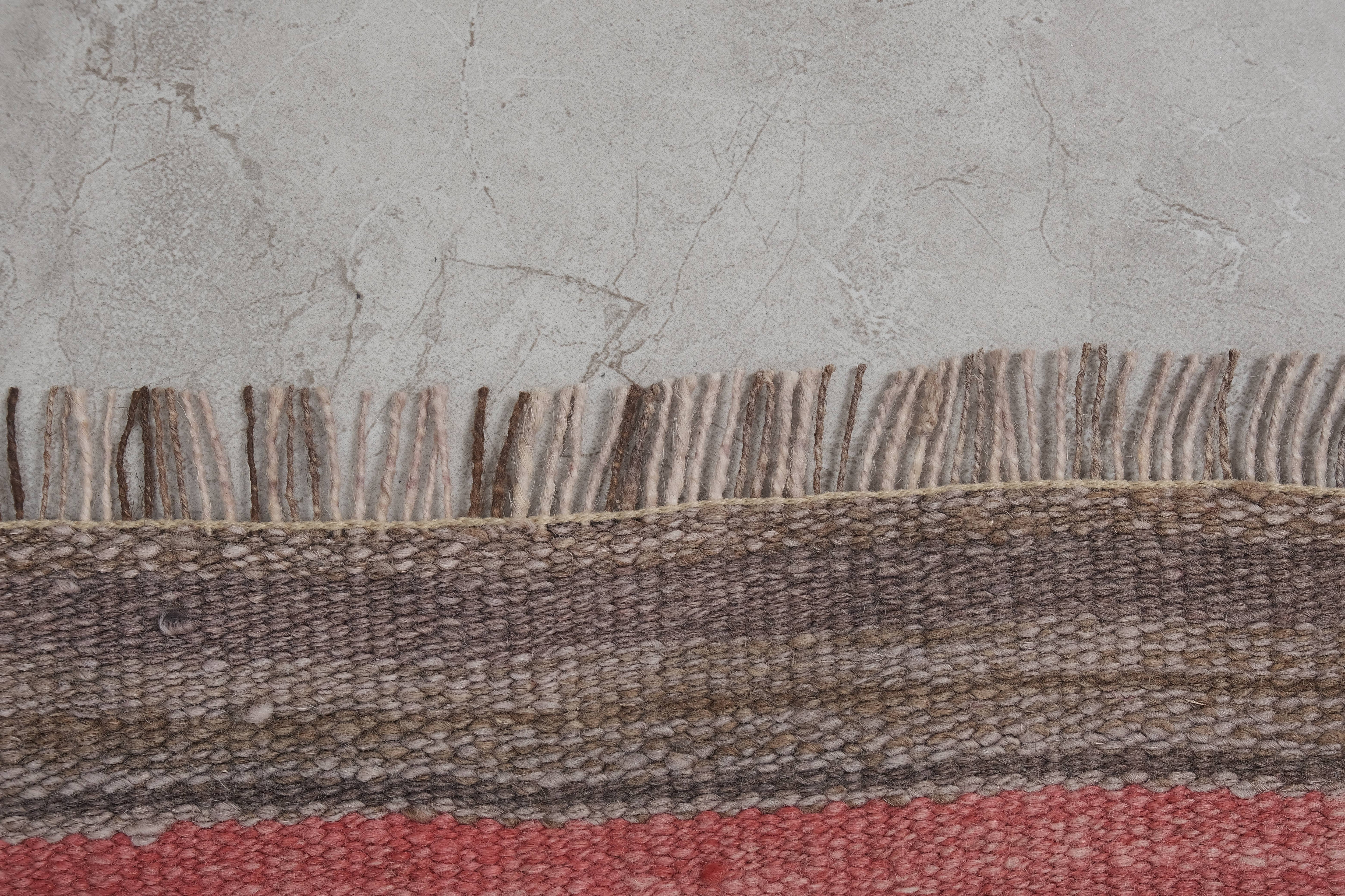 Vintage Turkish Kilim Runner 2'6'' x 21'1''