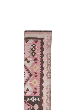 Vintage Turkish Runner Rug 2'4'' x 19'8''