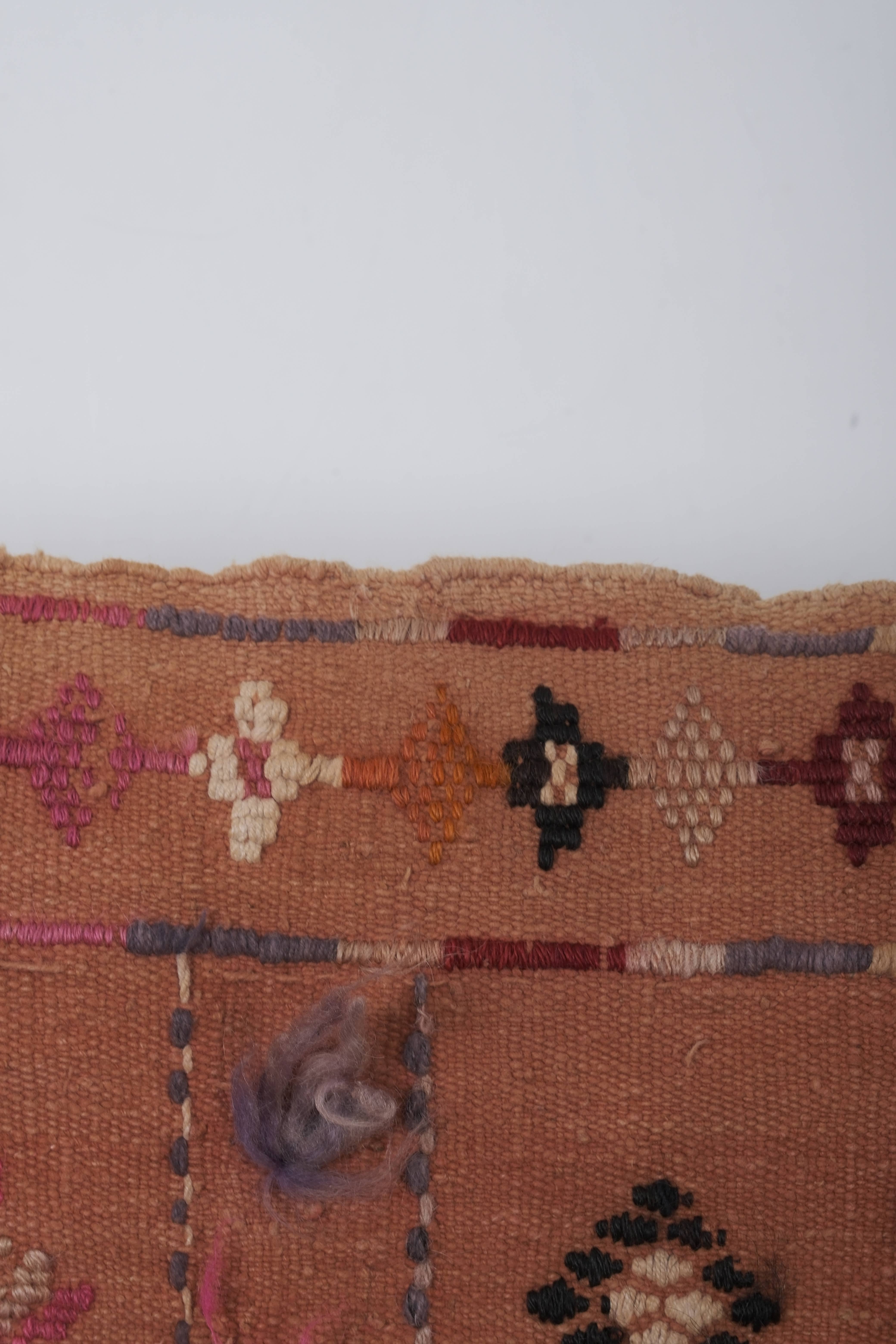 Vintage Turkish Kilim Rug 37'' x 54''