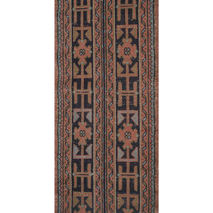 Vintage Turkish Anatolian Runner Rug 2'1'' x 20'8''