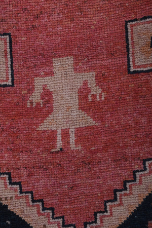 Vintage Turkish Runner Rug 3'2'' x 10'