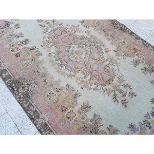 Vintage Oushak Rug 5'5'' x 8'10''