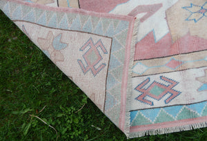 Vintage Oushak Rug 5'7'' x 7'1''