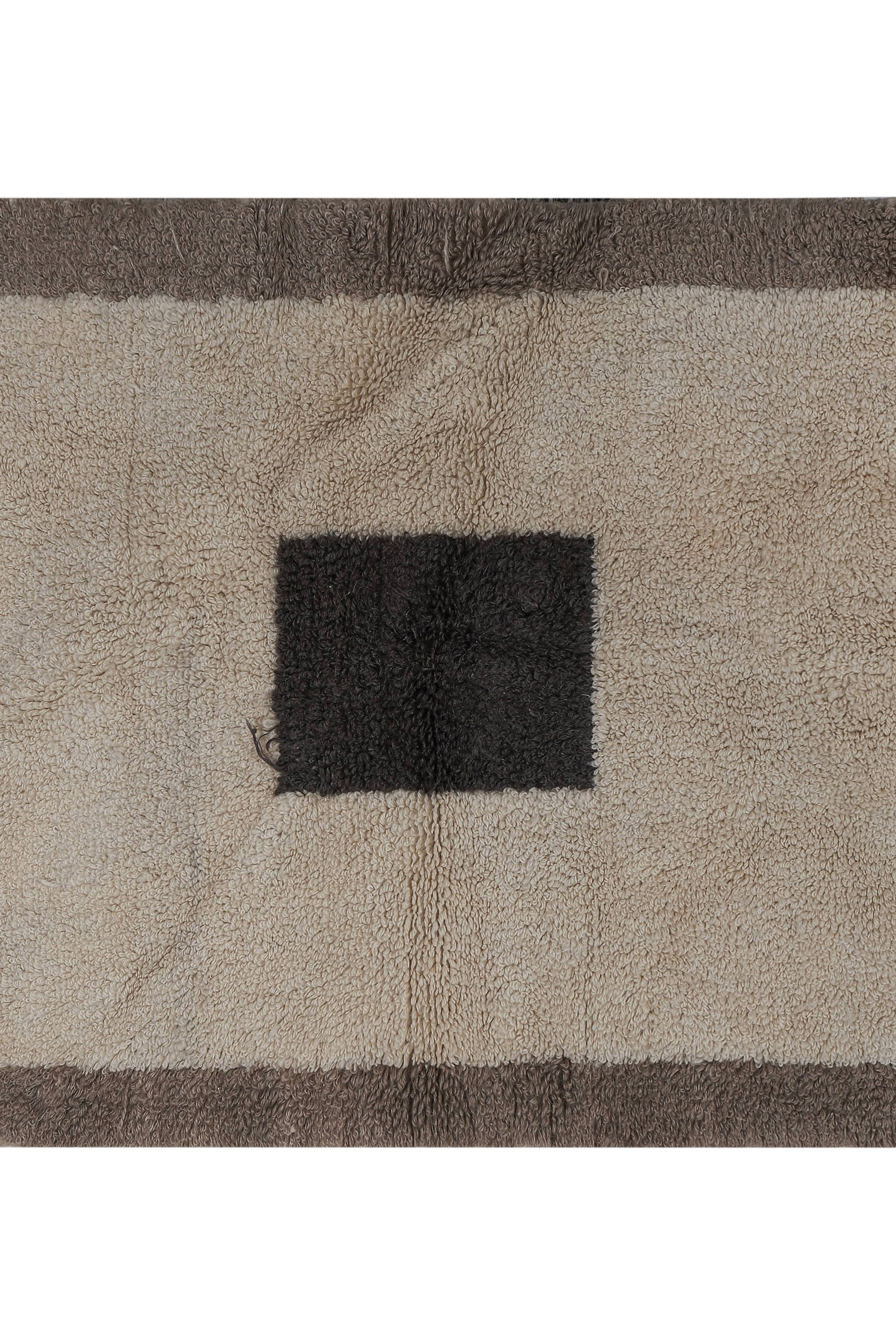 Vintage Turkish Shaggy Rug 39'' x 53''