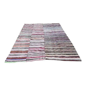 Vintage Turkish Kilim Rug 7'5'' x 9'10''
