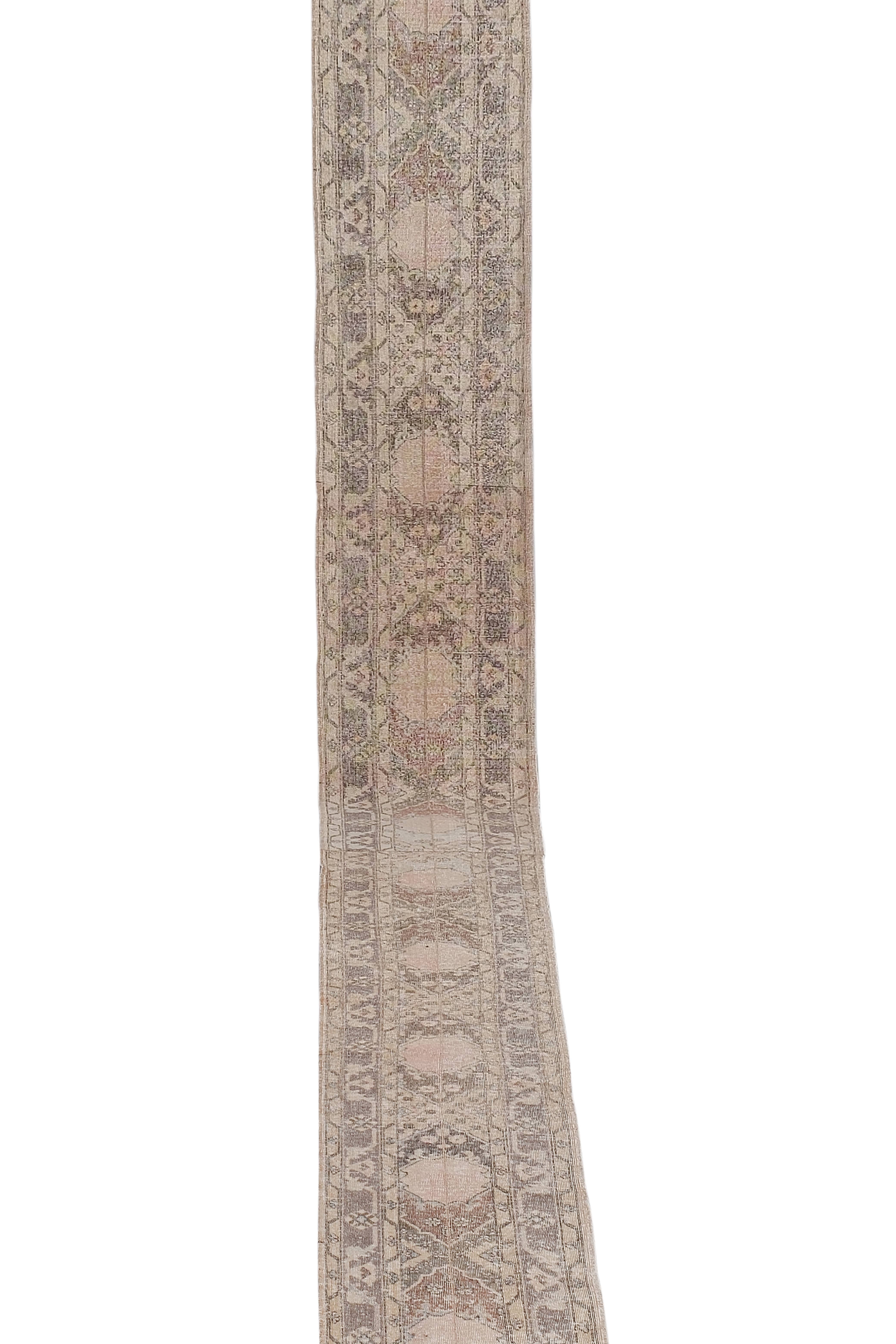 Vintage Turkish Runner Rug 2'1'' x 24'5''