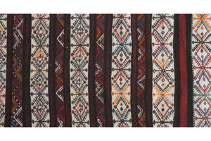 Vintage Turkish Kilim Runner 2'1'' x 29'4''