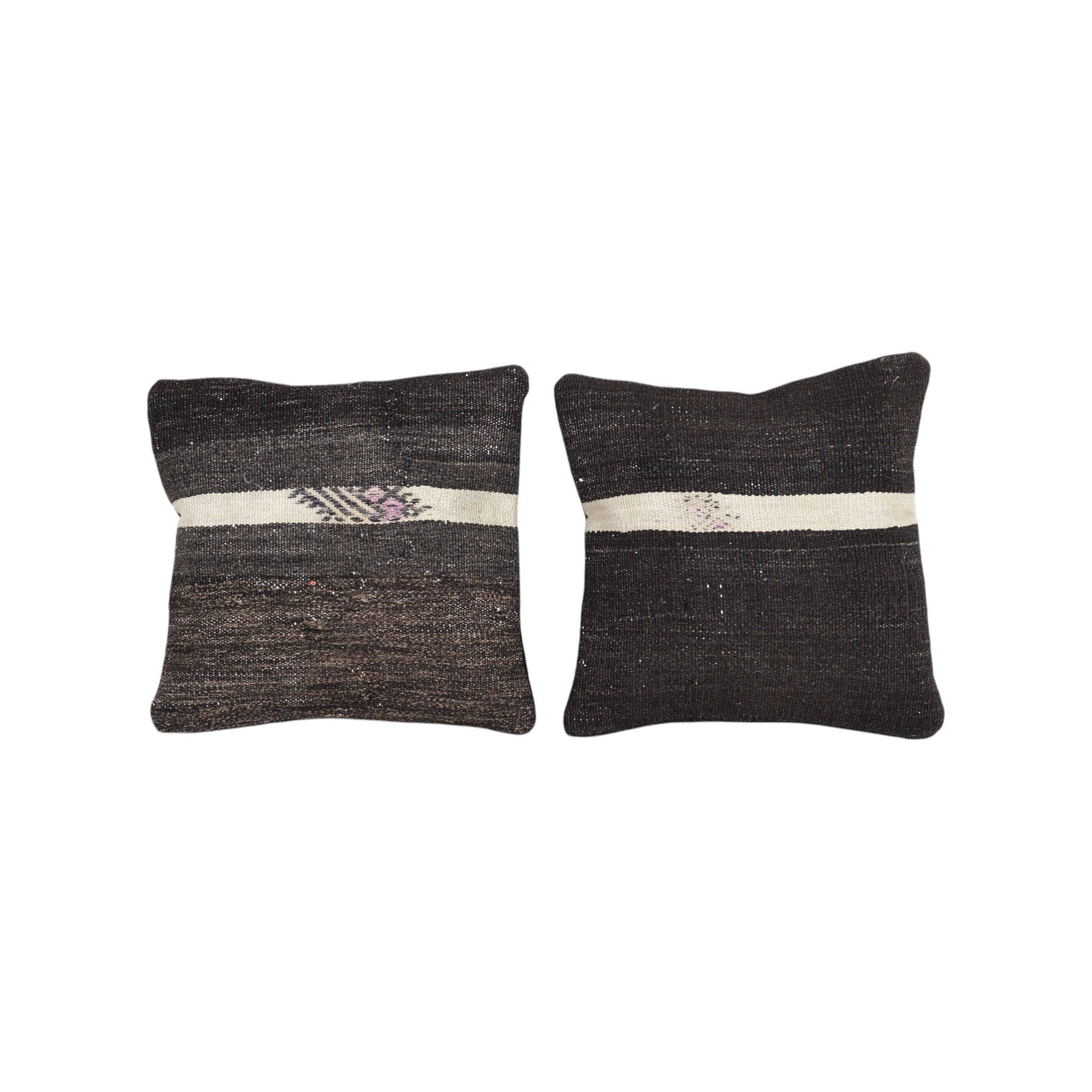 Kilim Pillow Cover Set of 2 | 15'' x 15''
