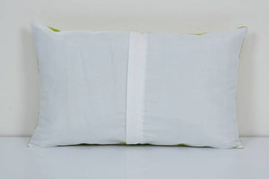 Silk Ikat Velvet Pillow Cover | 12'' x 20''