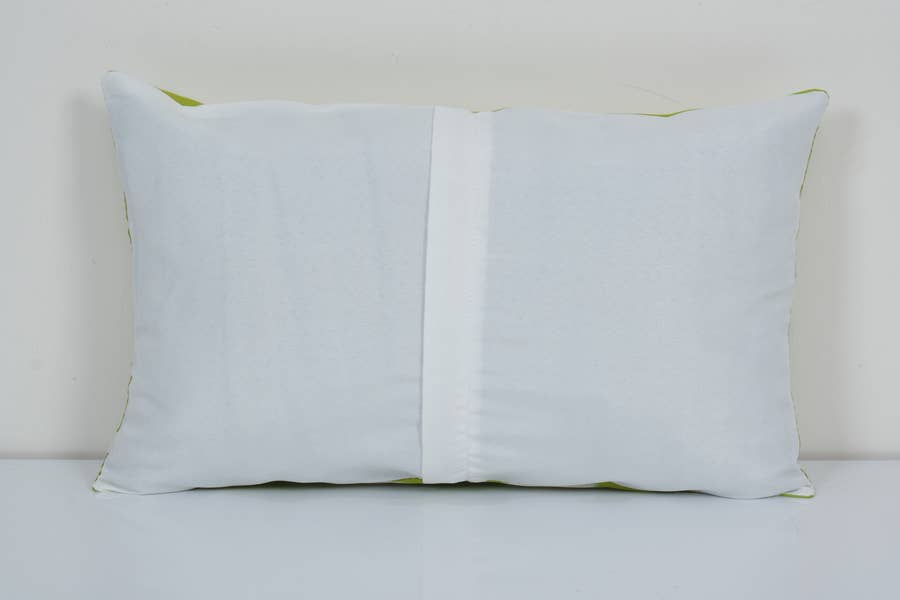 Silk Ikat Velvet Pillow Cover | 12'' x 20''