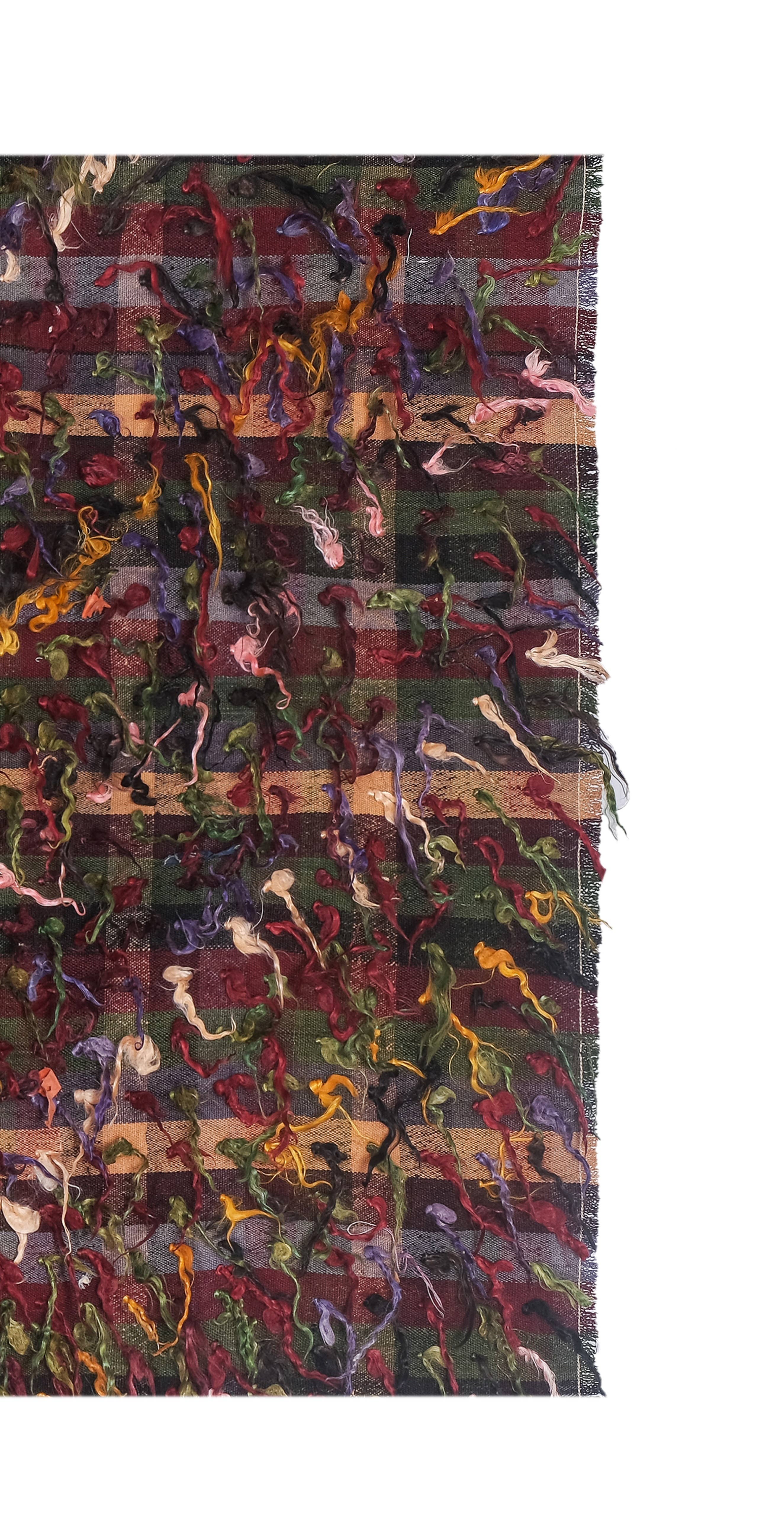 Vintage Turkish Kilim Rug 48'' x 58''