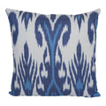 Silk Ikat Velvet Pillow Cover | 14'' x 14''