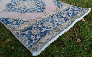 Vintage Oushak Runner 2'10'' x 23'5''