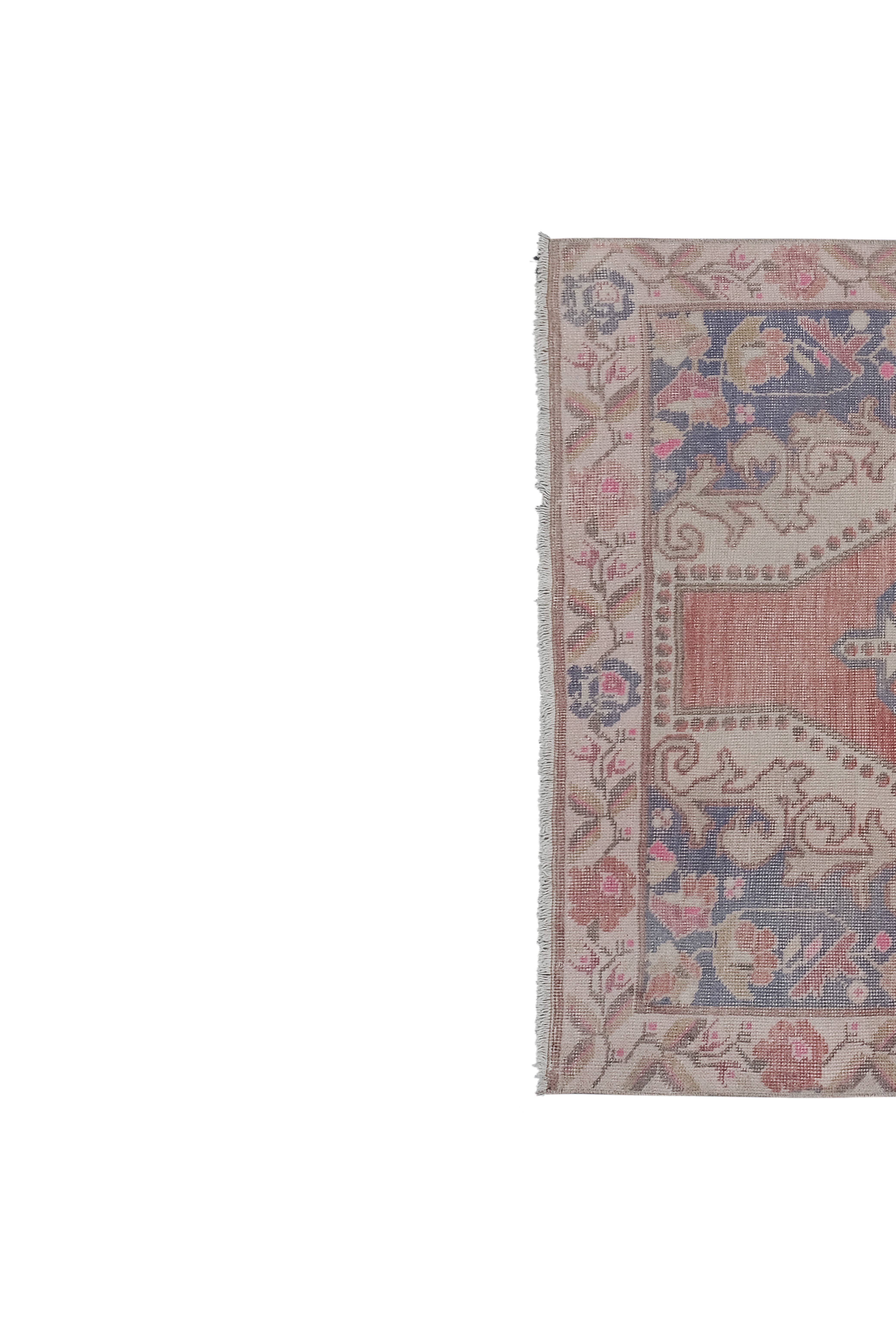 Vintage Turkish Anatolian Rug 4'5'' x 7'5''